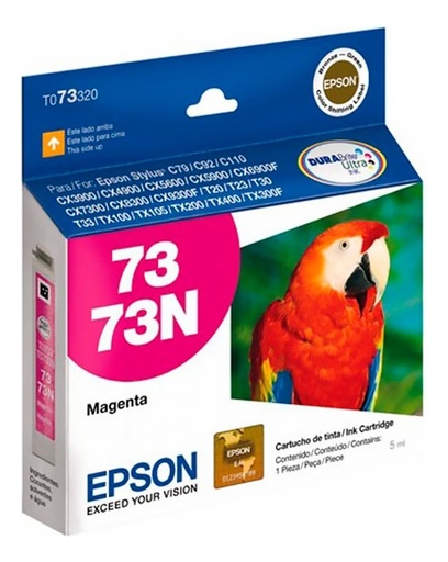 [010343858886] Cartucho Epson 73N Magenta Original T073320