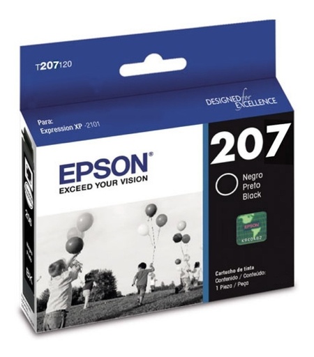[010343947924] Cartucho Epson 207 Negro T207 Original